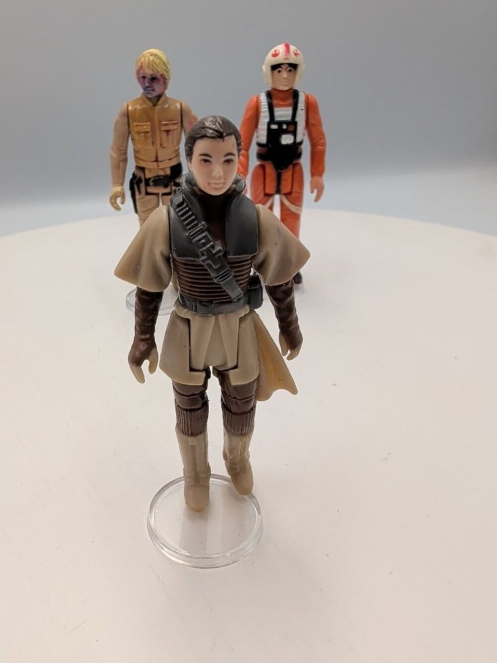 Vintage Star Wars Action Figures Kenner Boushh Leia Bespin Luke & Luke X-wing - Picture 2 of 10
